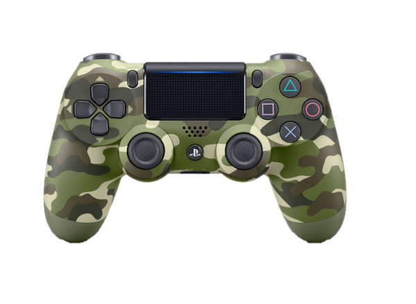 Контроллер Dualshock® 4 зелёный камуфляж
