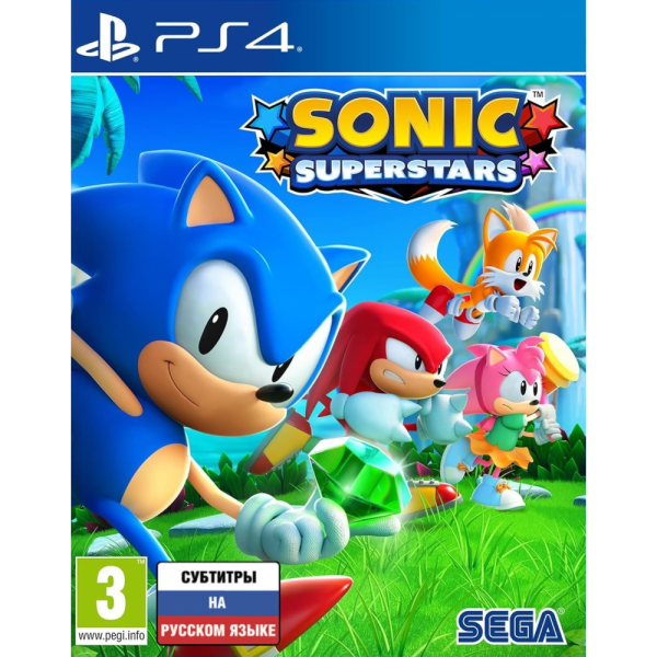 Игра Sonic Superstars [PS4, русские субтитры]