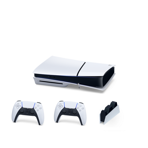 Выгодный комплект PlayStation 5 Slim + Dualsense + зарядная станция