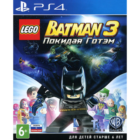 Игра LEGO Batman 3: Покидая Готэм [PS4, русские субтитры]