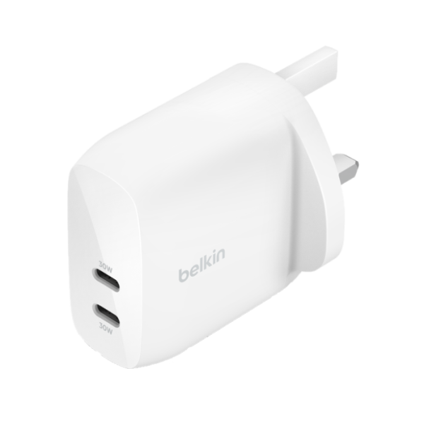 Зарядное устройство Belkin BoostCharge Pro USB-C Wall Charger with PPS 60W белое