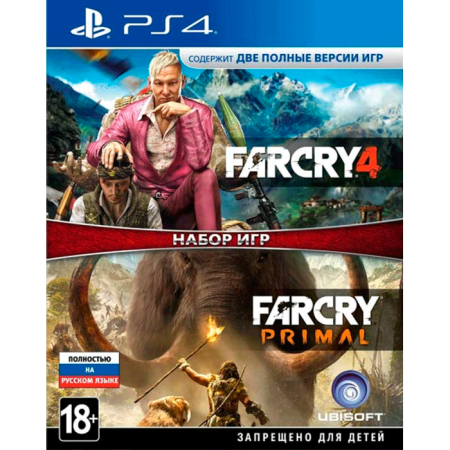 Комплект «Far Cry 4» + «Far Cry Primal» [PS4, русская версия]