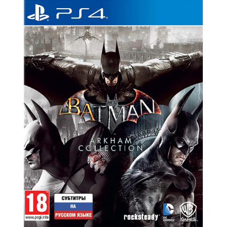 Игра Batman: Arkham Collection [PS4, русские субтитры]
